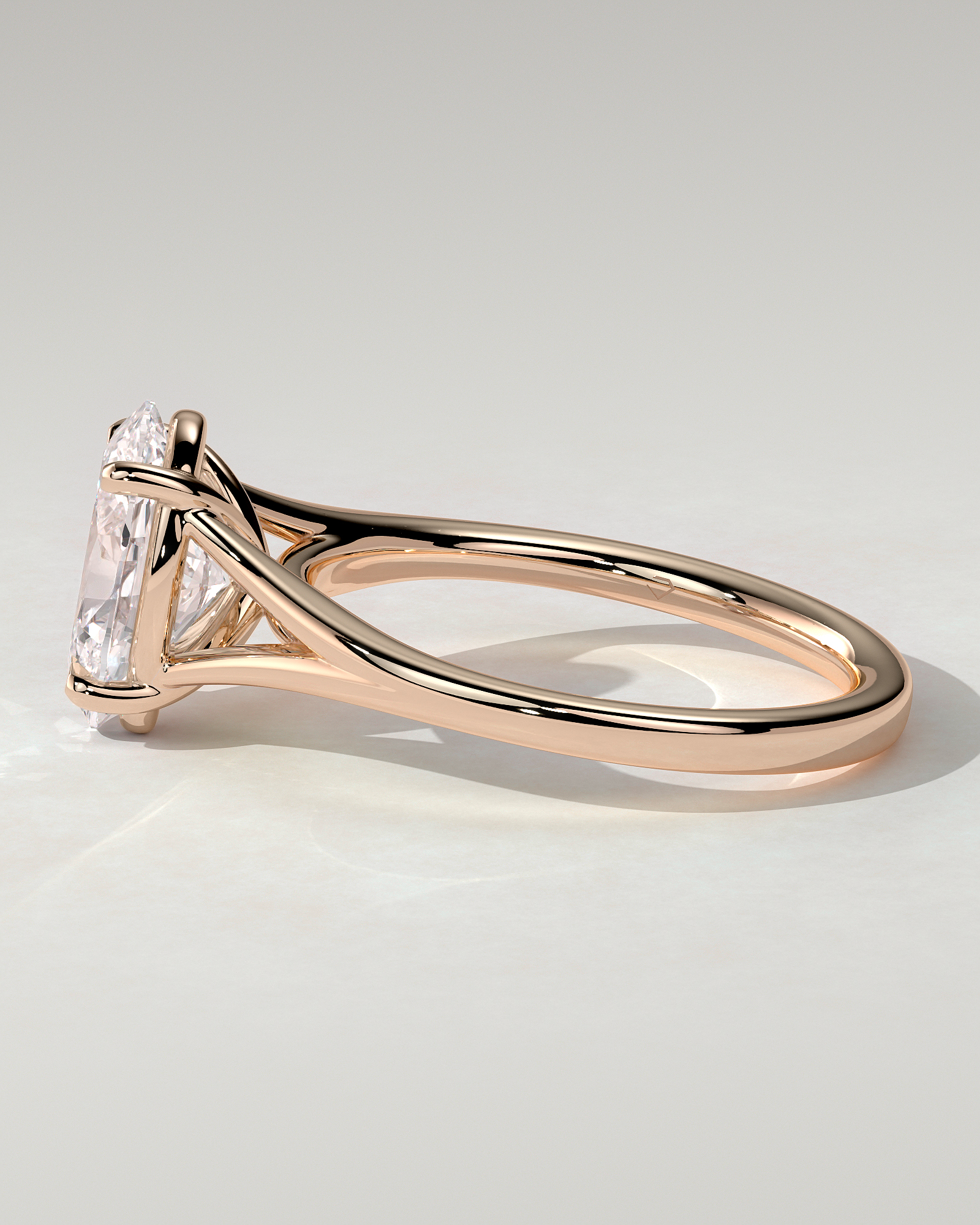 Blair Solitaire Oval Ring