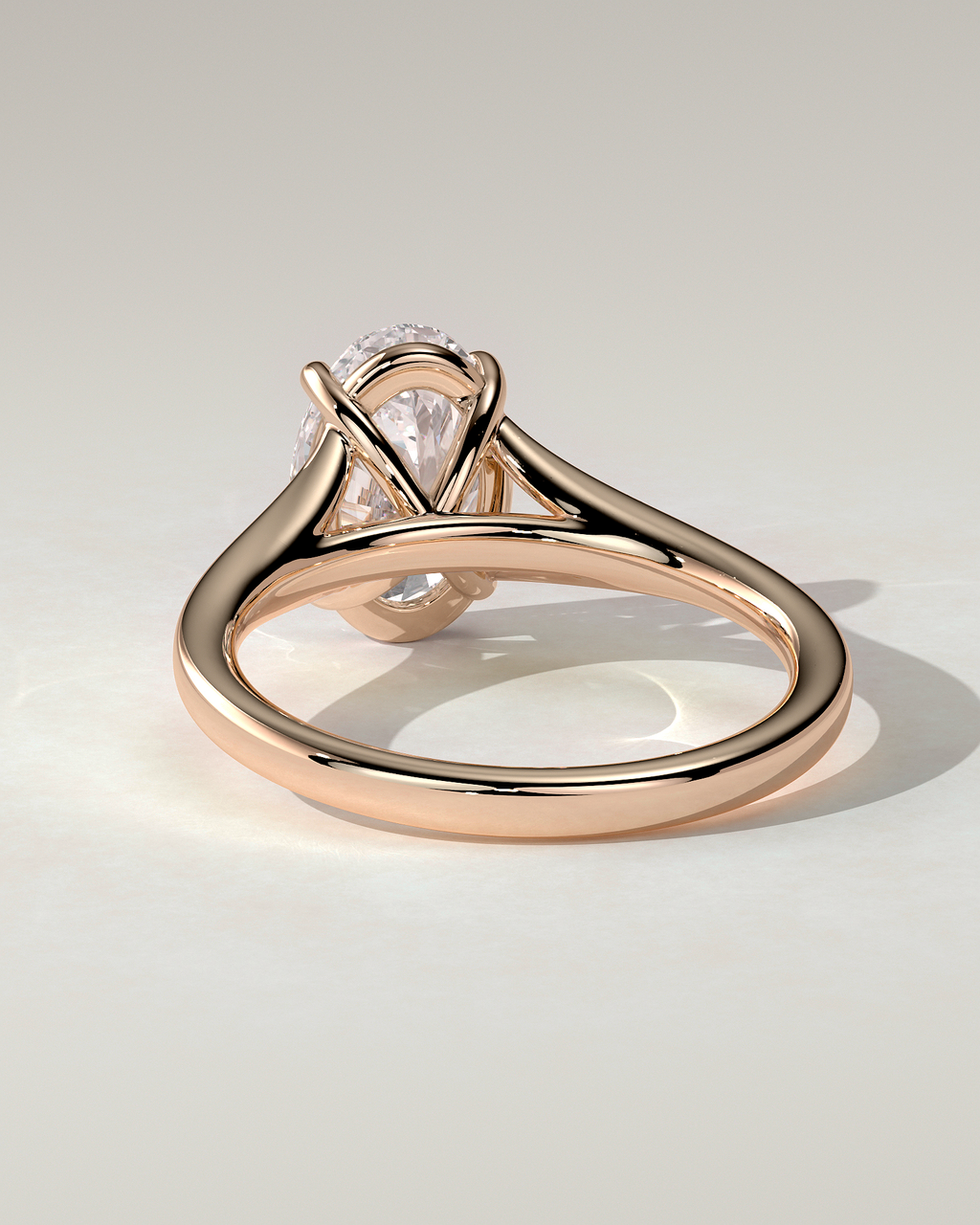 Blair Solitaire Oval Ring