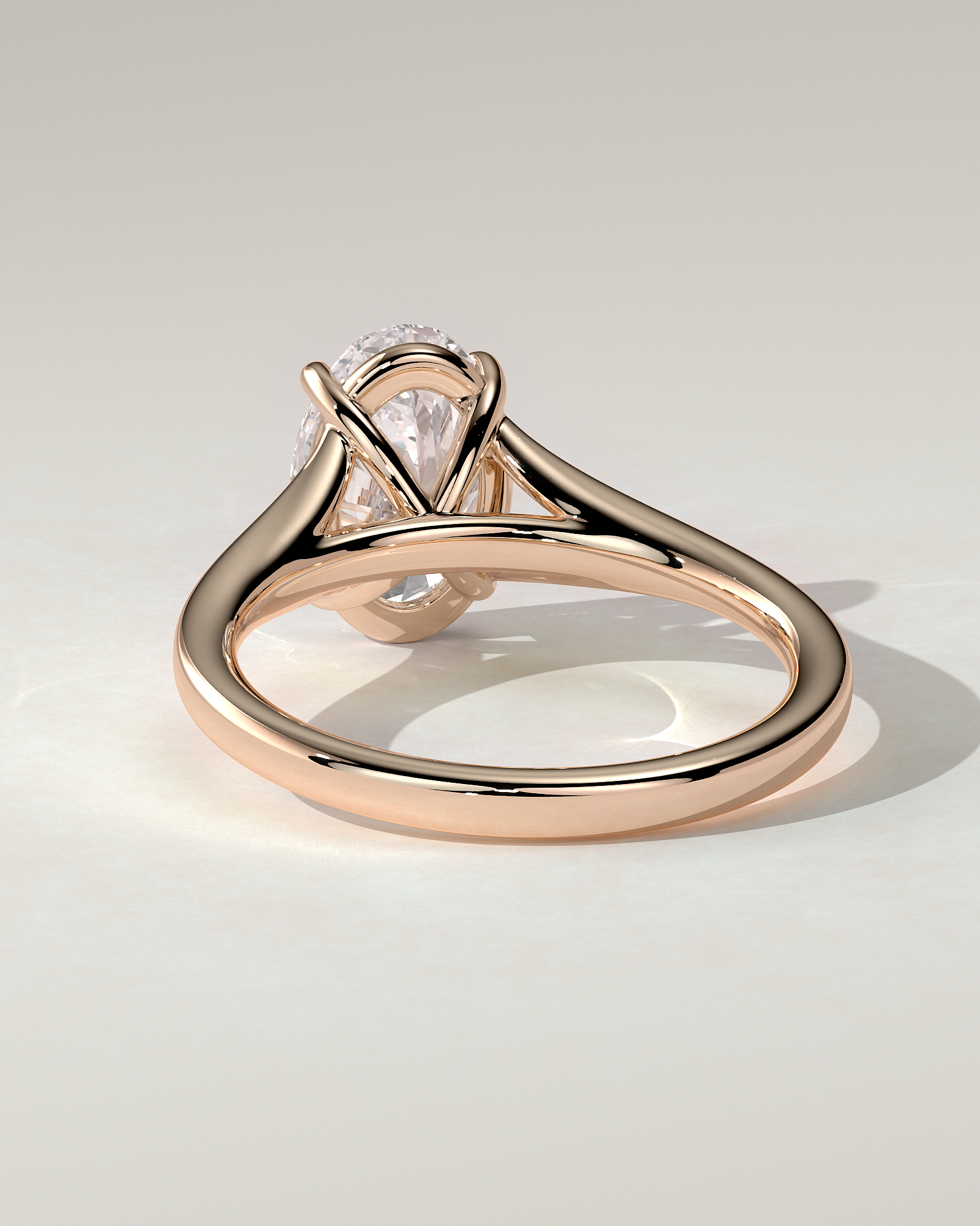 Blair Solitaire Oval Ring