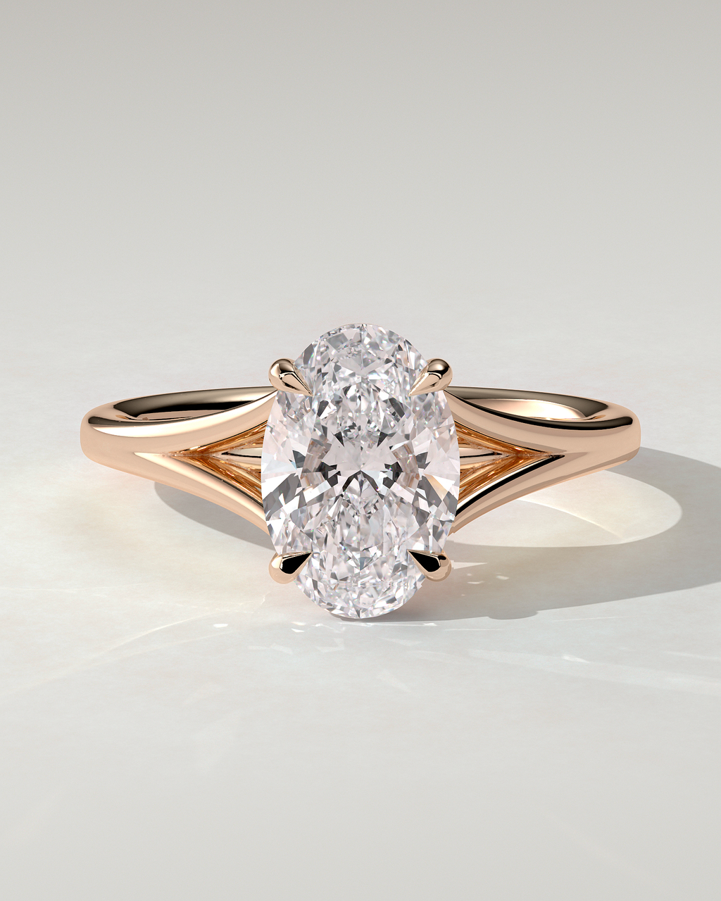 Blair Solitaire Oval Ring