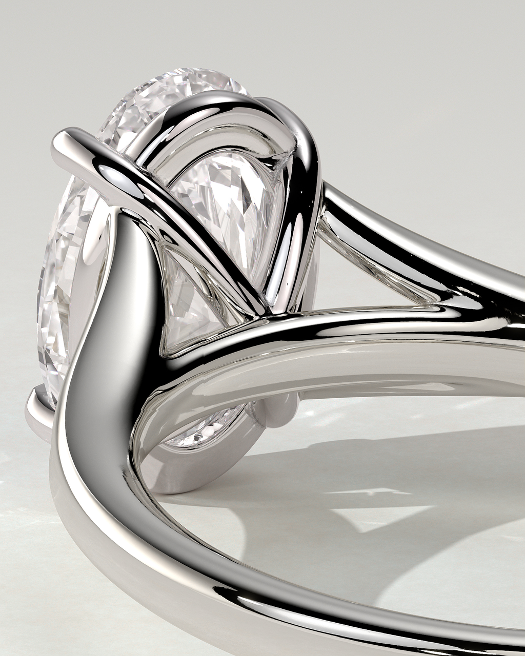 Blair Solitaire Oval Ring