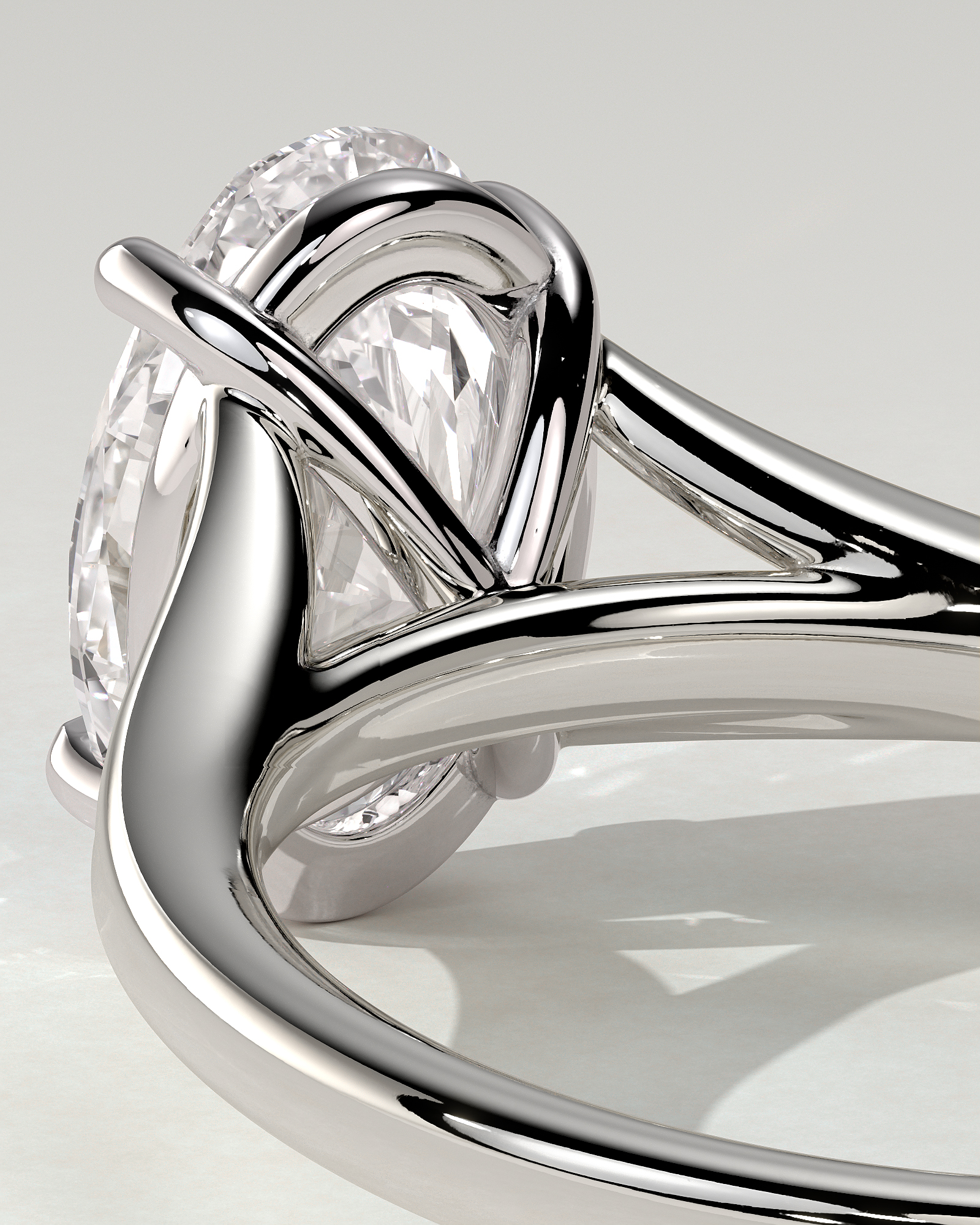 Blair Solitaire Oval Ring