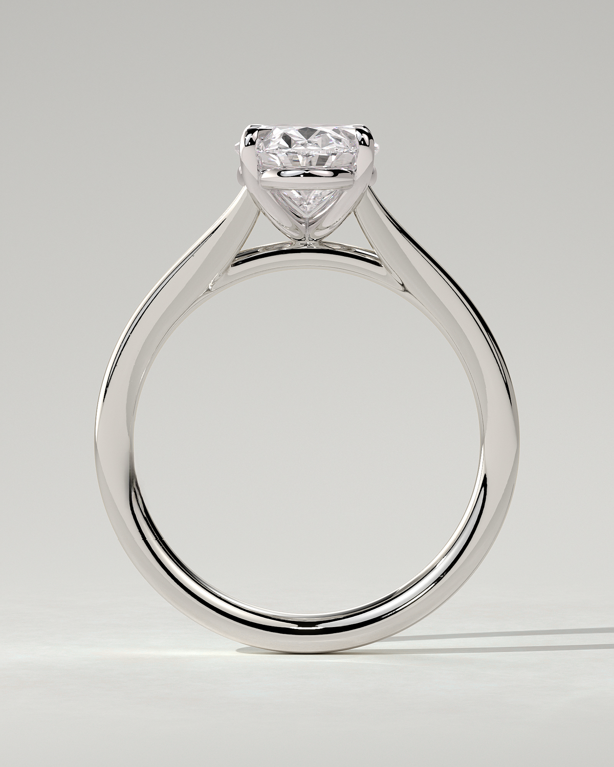 Blair Solitaire Oval Ring