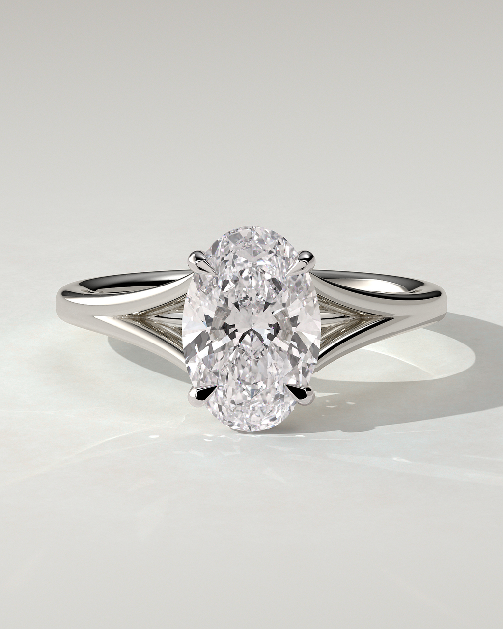 Blair Solitaire Oval Ring
