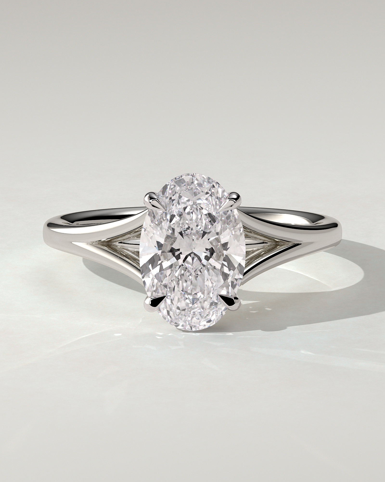Blair Solitaire Oval Ring