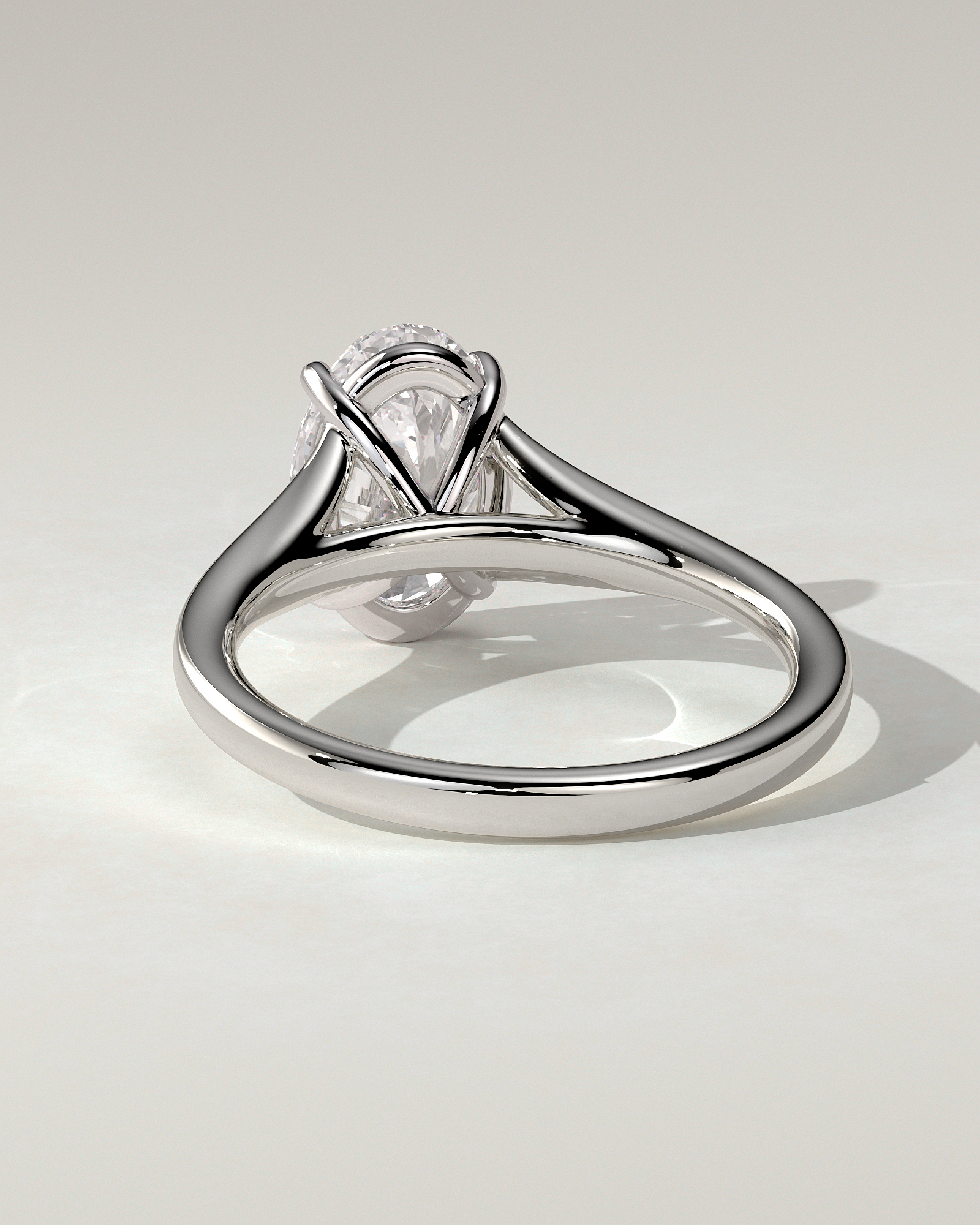 Blair Solitaire Oval Ring