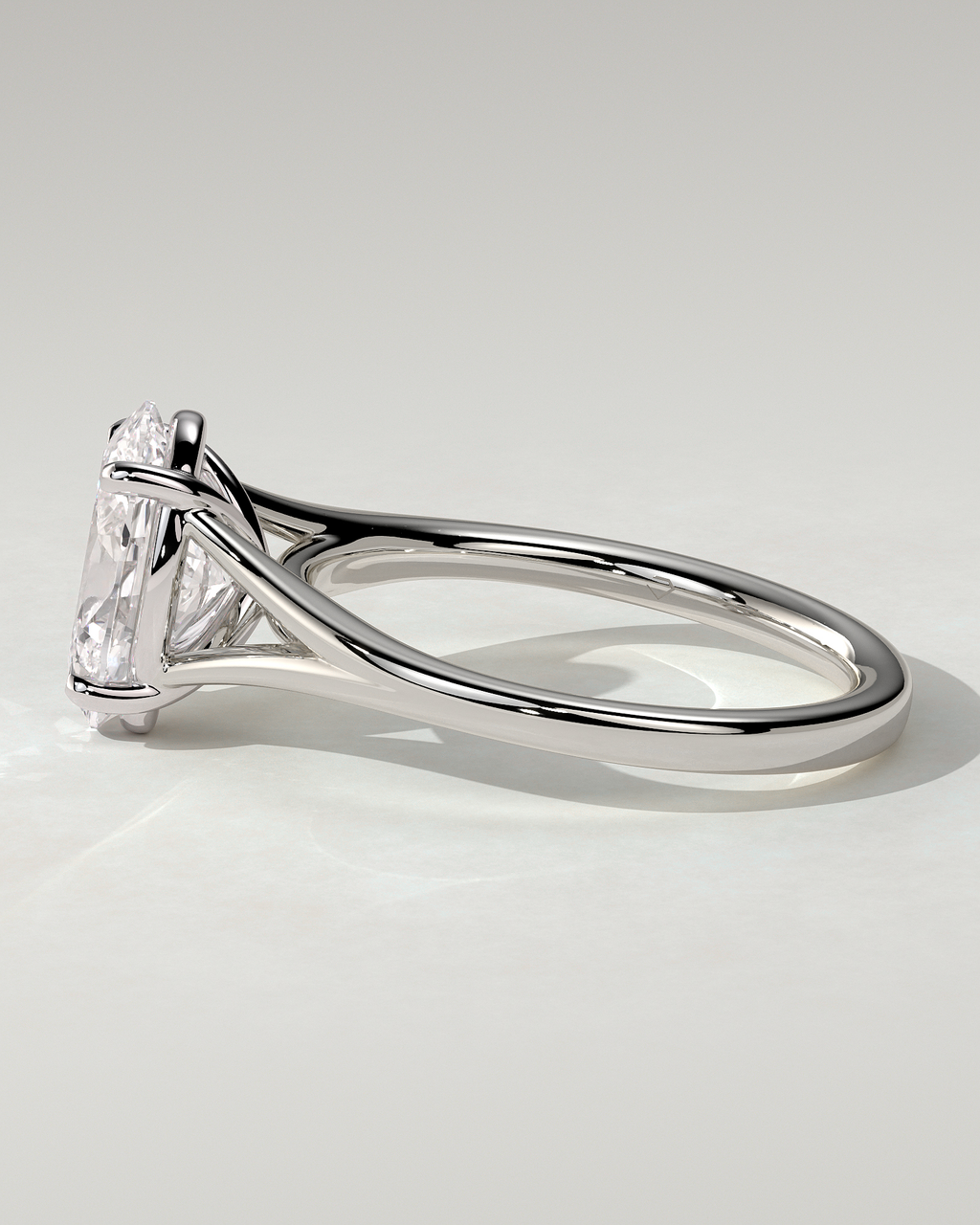 Blair Solitaire Oval Ring