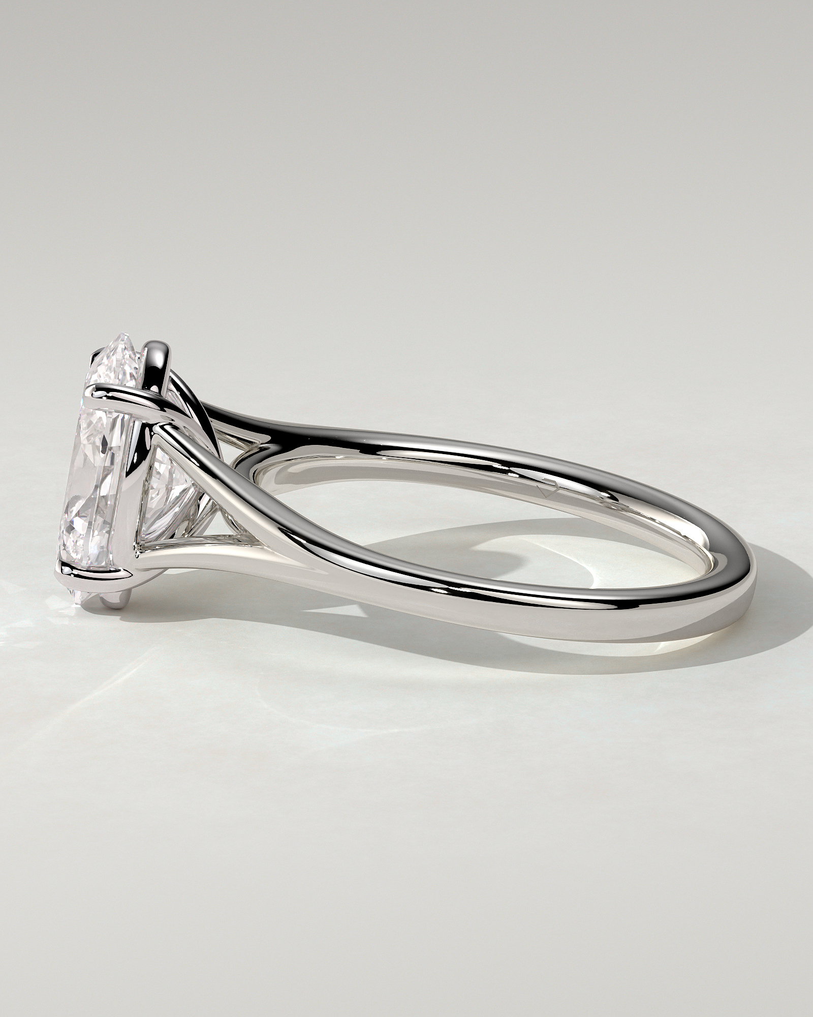Blair Solitaire Oval Ring