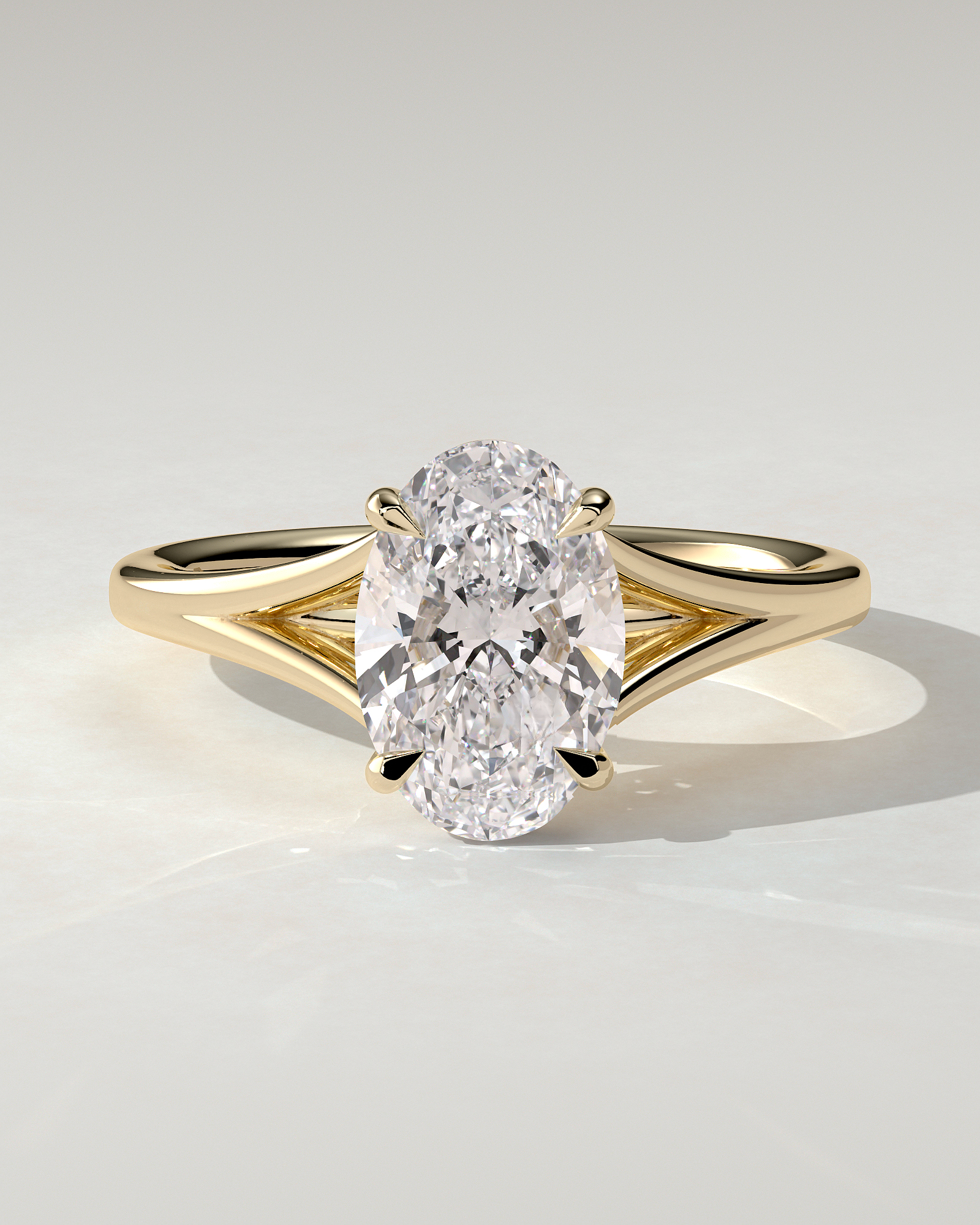 Blair Solitaire Oval Ring