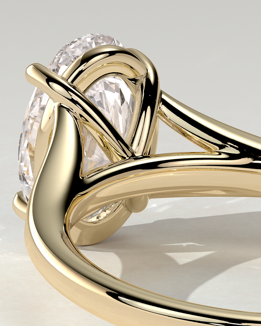 Blair Solitaire Oval Ring