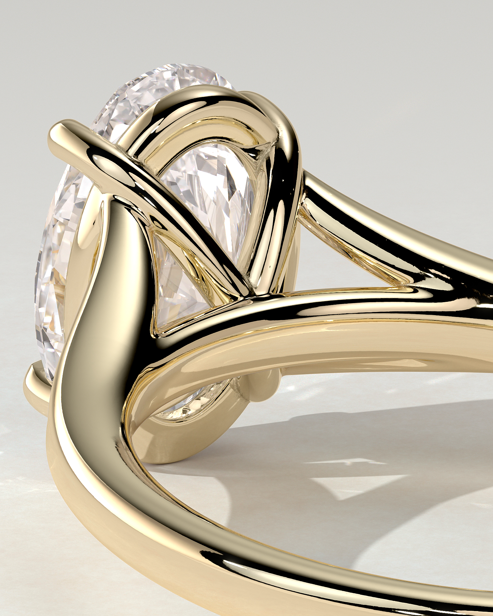 Blair Solitaire Oval Ring