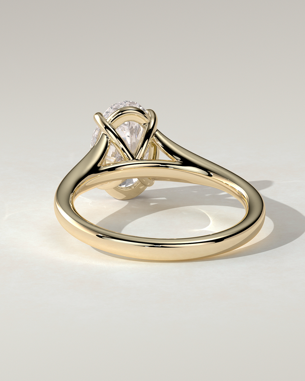 Blair Solitaire Oval Ring