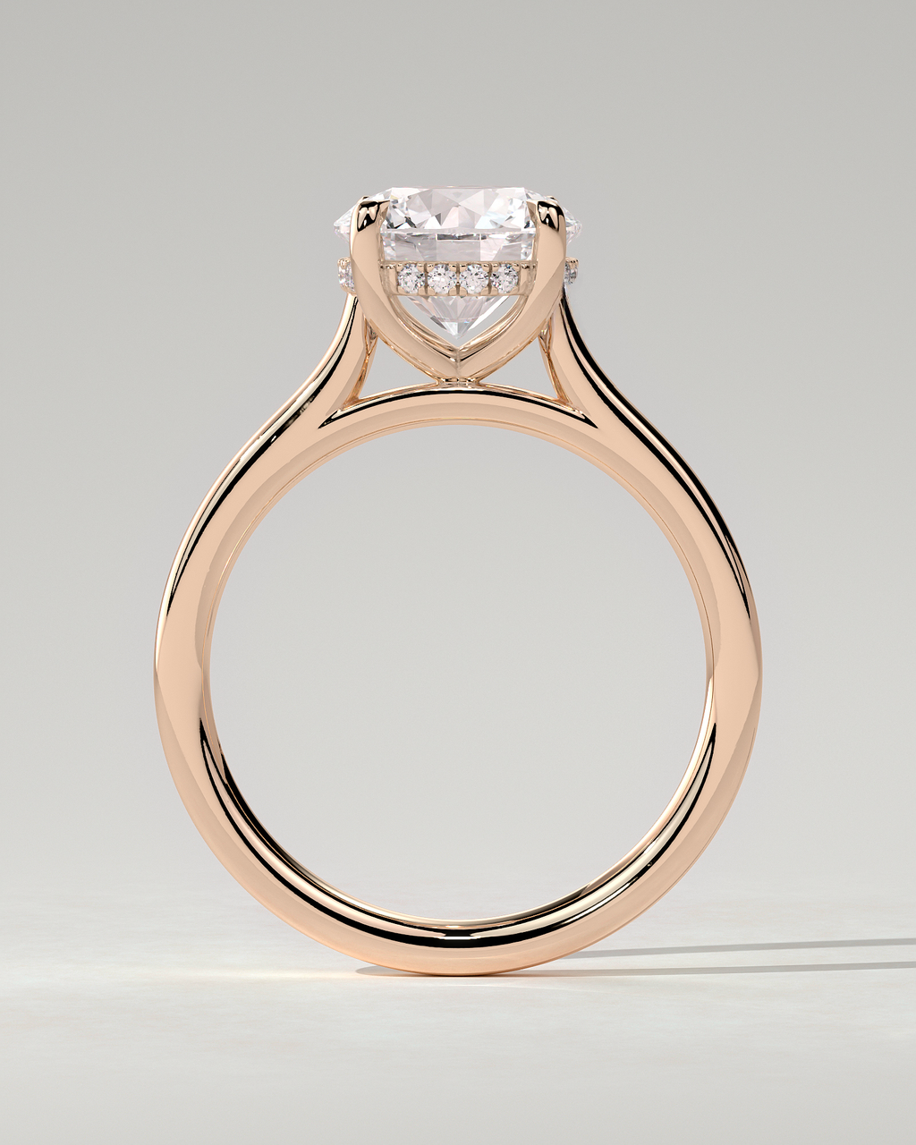 Bonnie Solitaire Round Ring