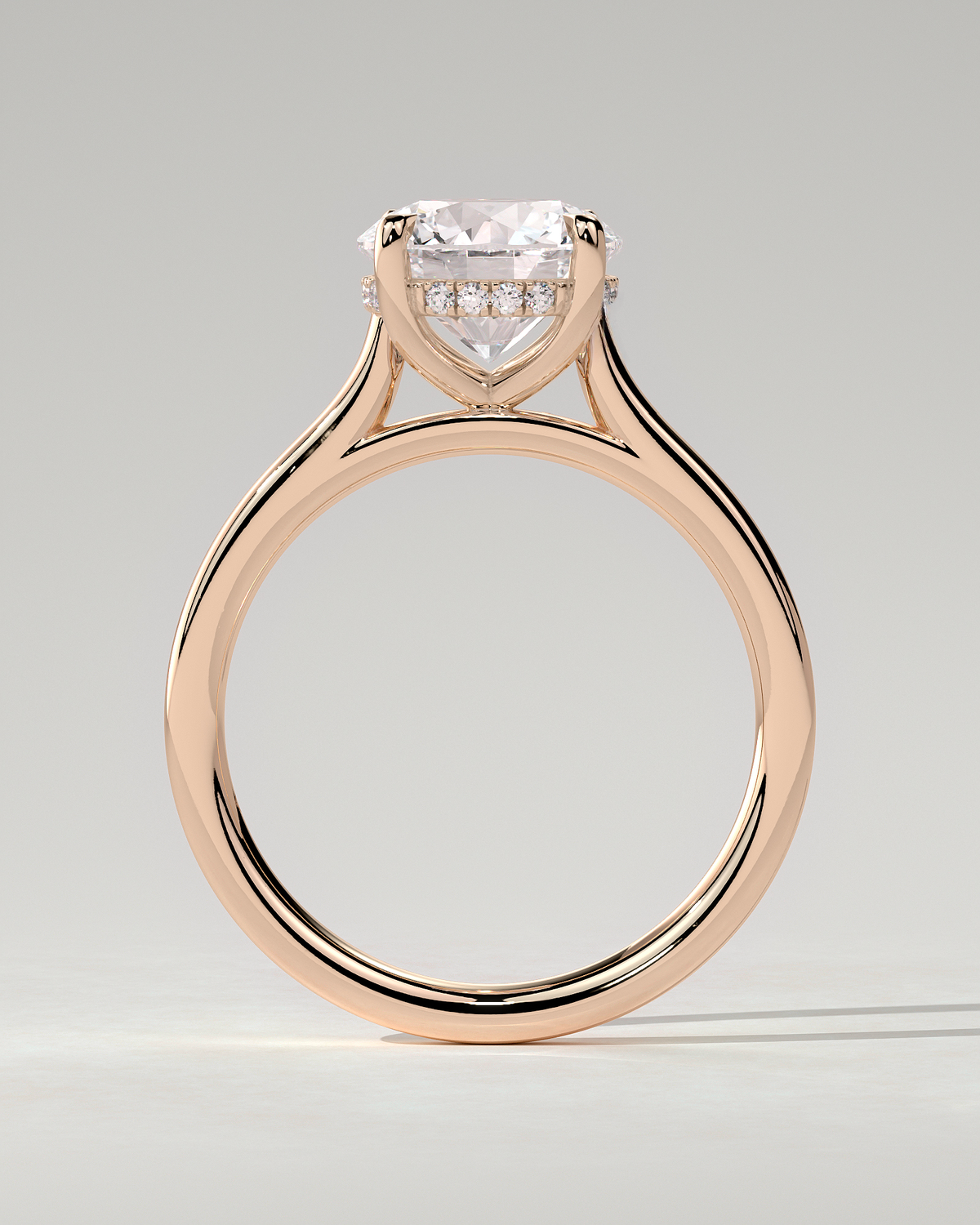 Bonnie Solitaire Round Ring