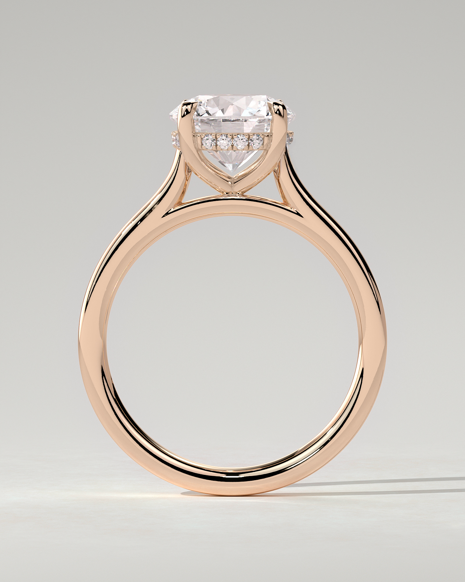 Bonnie Solitaire Round Ring