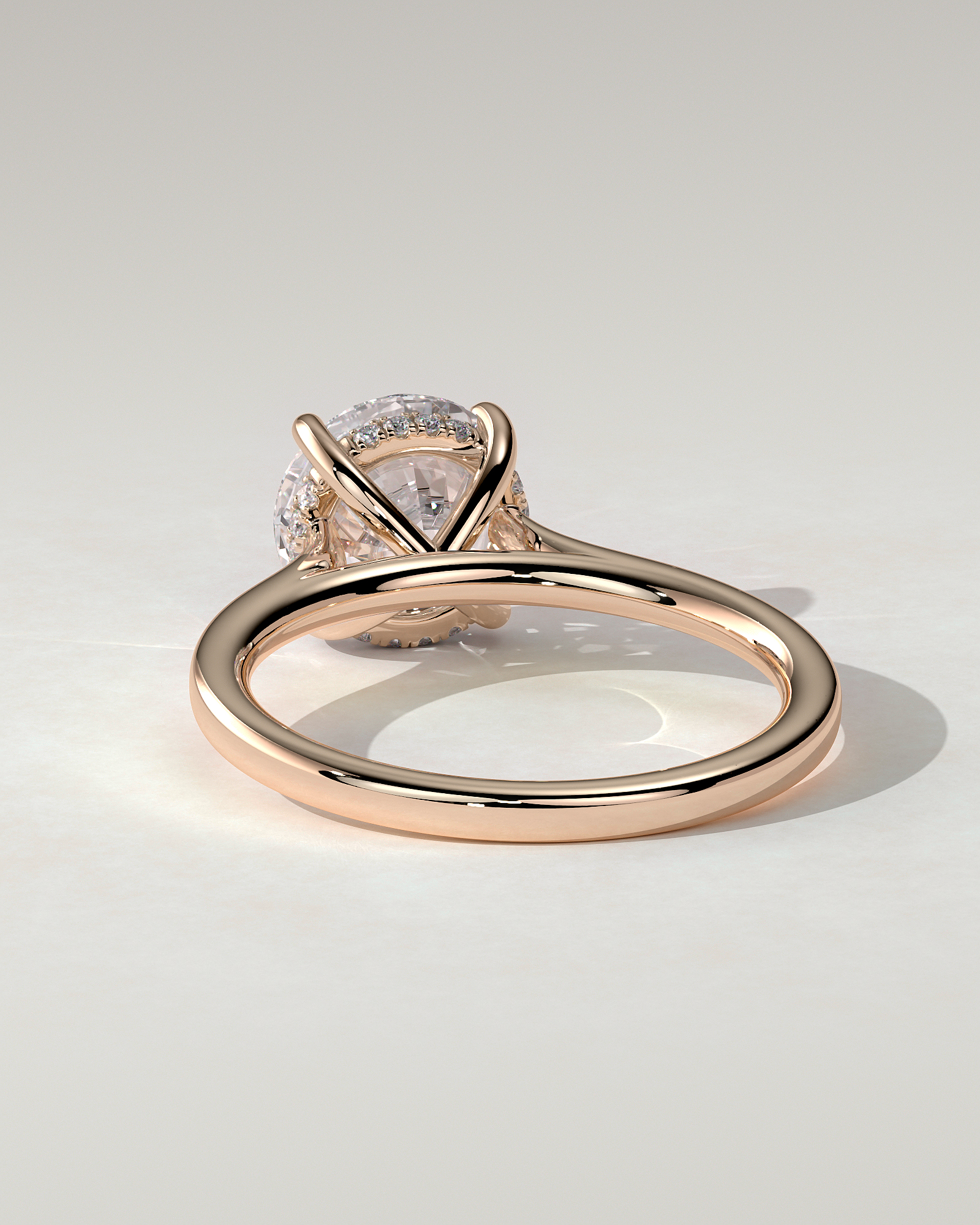 Bonnie Solitaire Round Ring