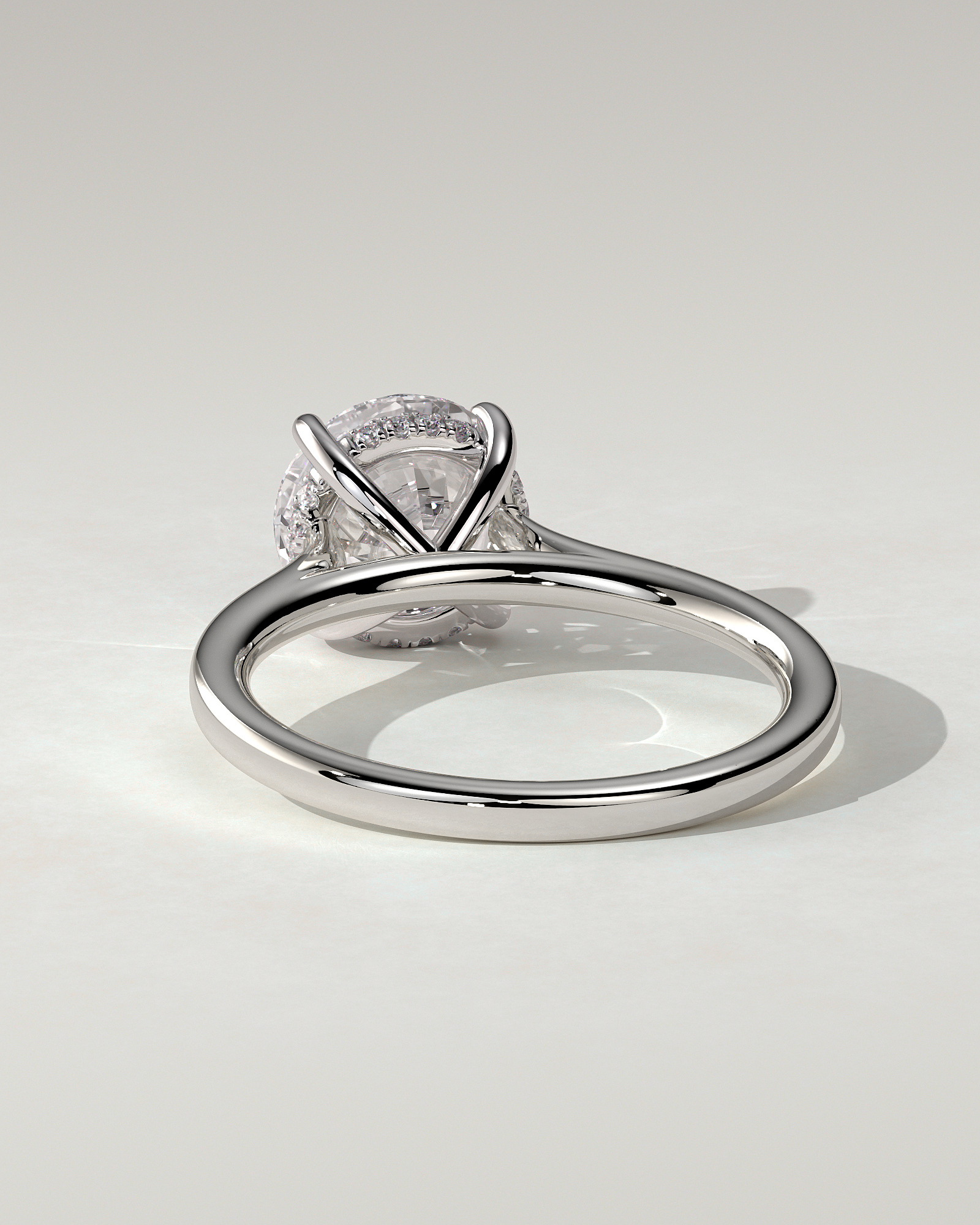 Bonnie Solitaire Round Ring