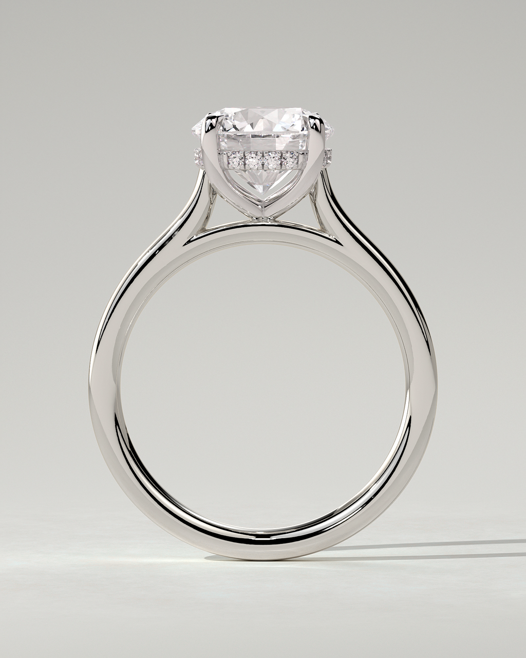 Bonnie Solitaire Round Ring