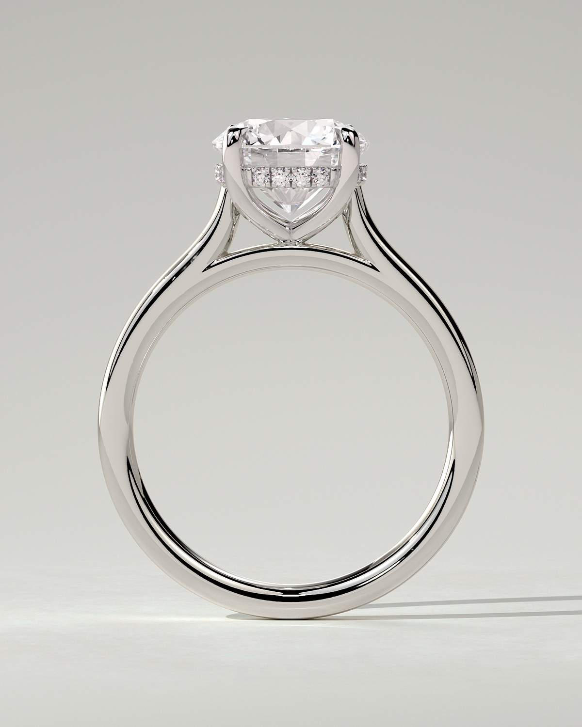 Bonnie Solitaire Round Ring