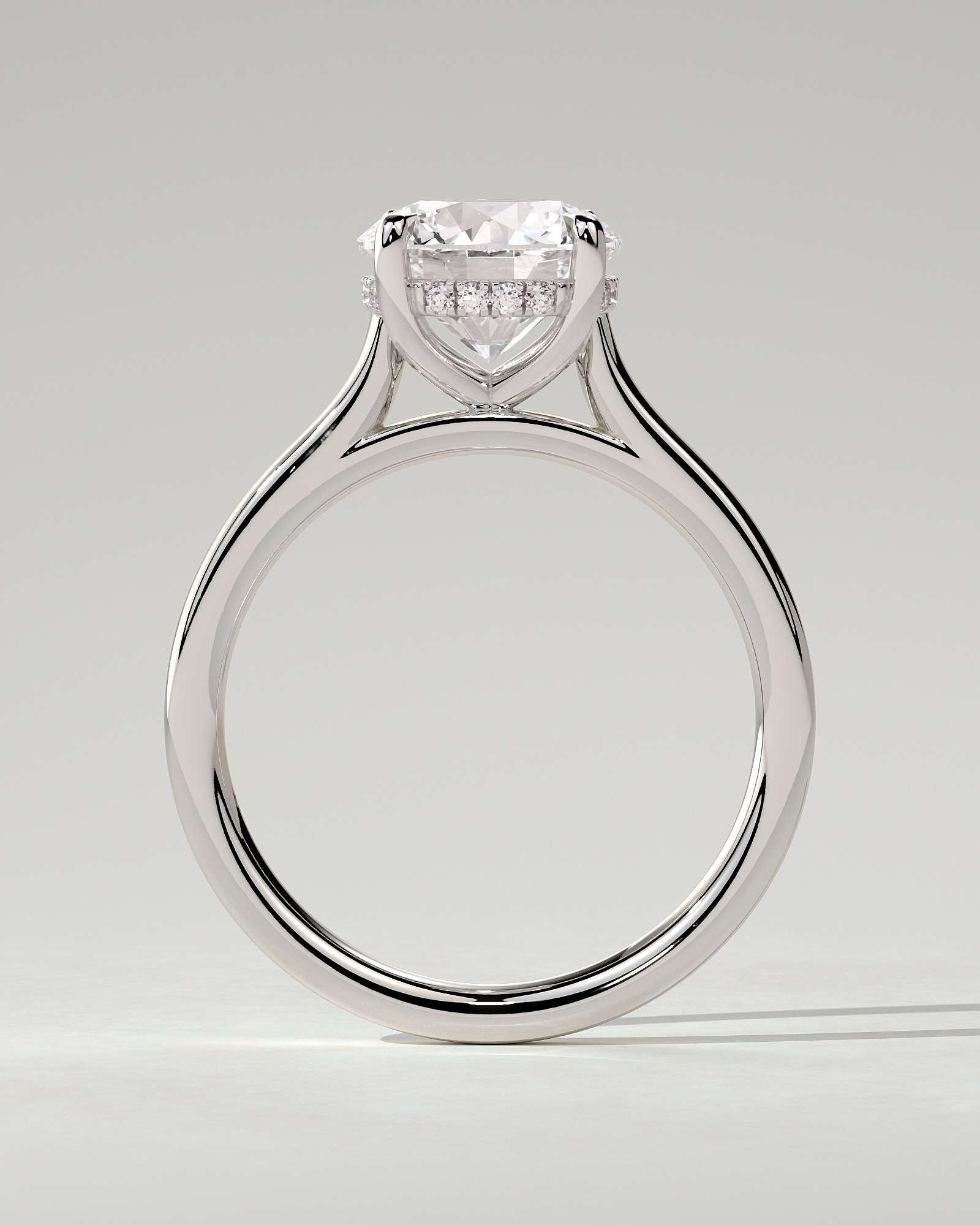 Bonnie Solitaire Round Ring