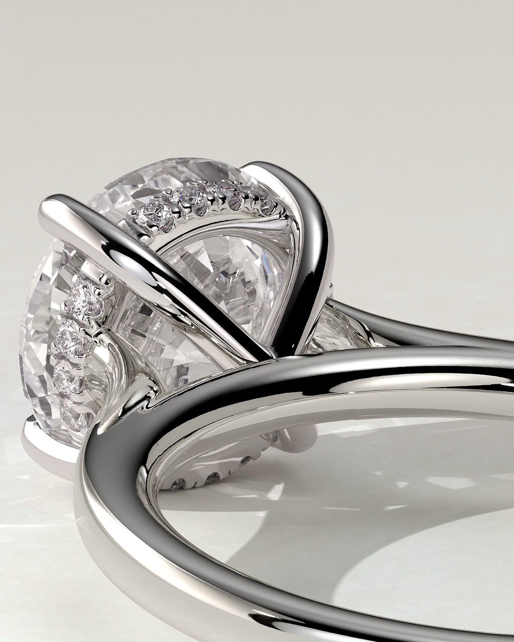 Bonnie Solitaire Round Ring
