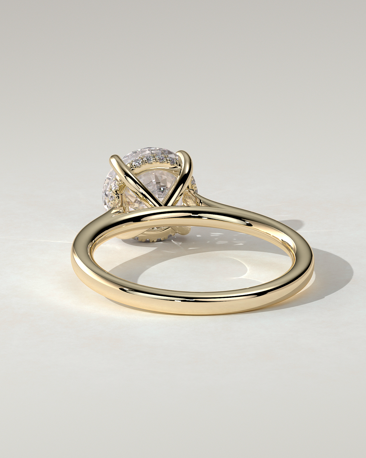 Bonnie Solitaire Round Ring