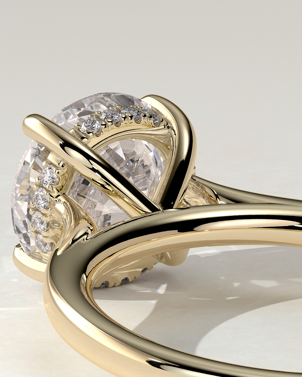 Bonnie Solitaire Round Ring