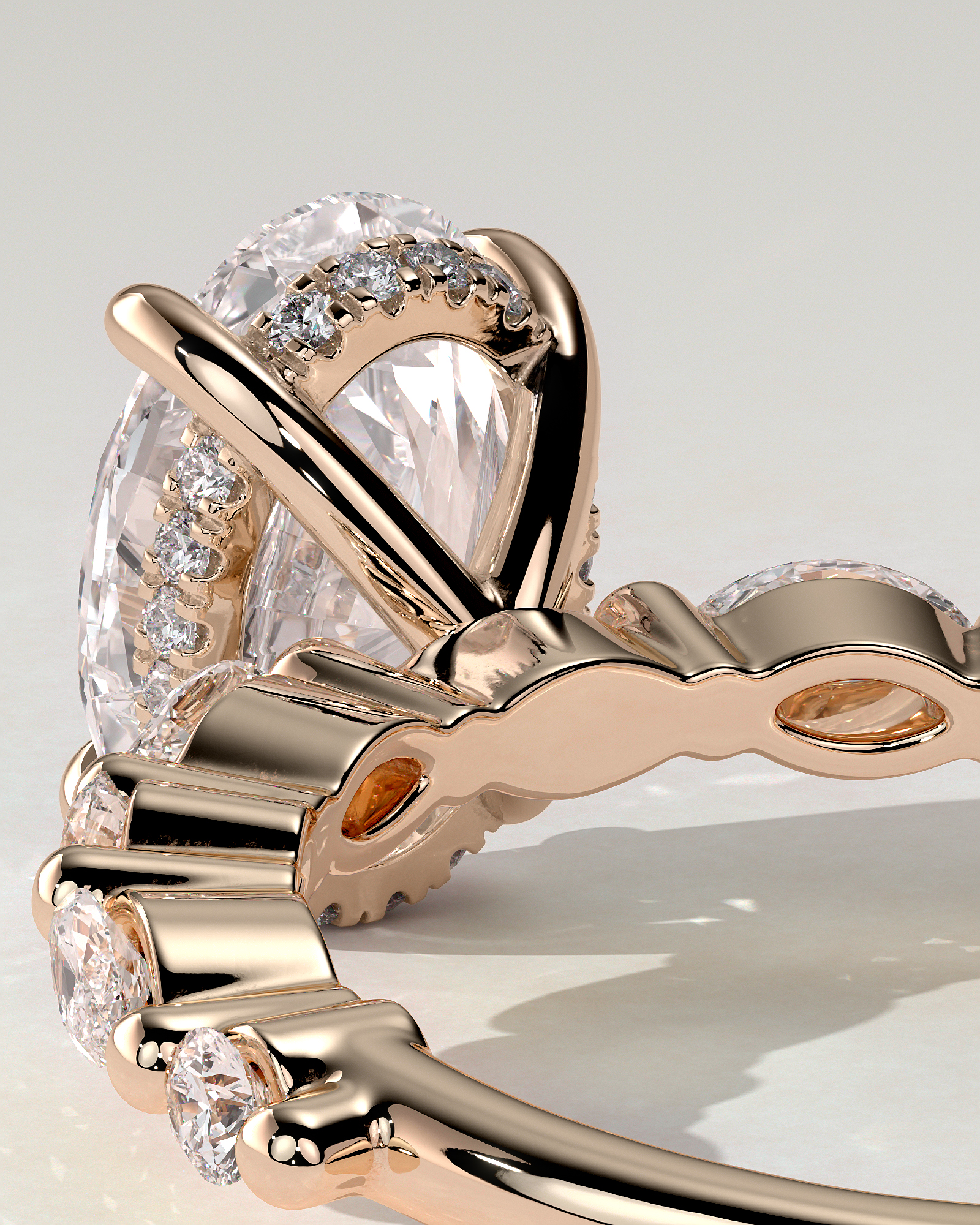 Brandi Solitaire Oval Ring
