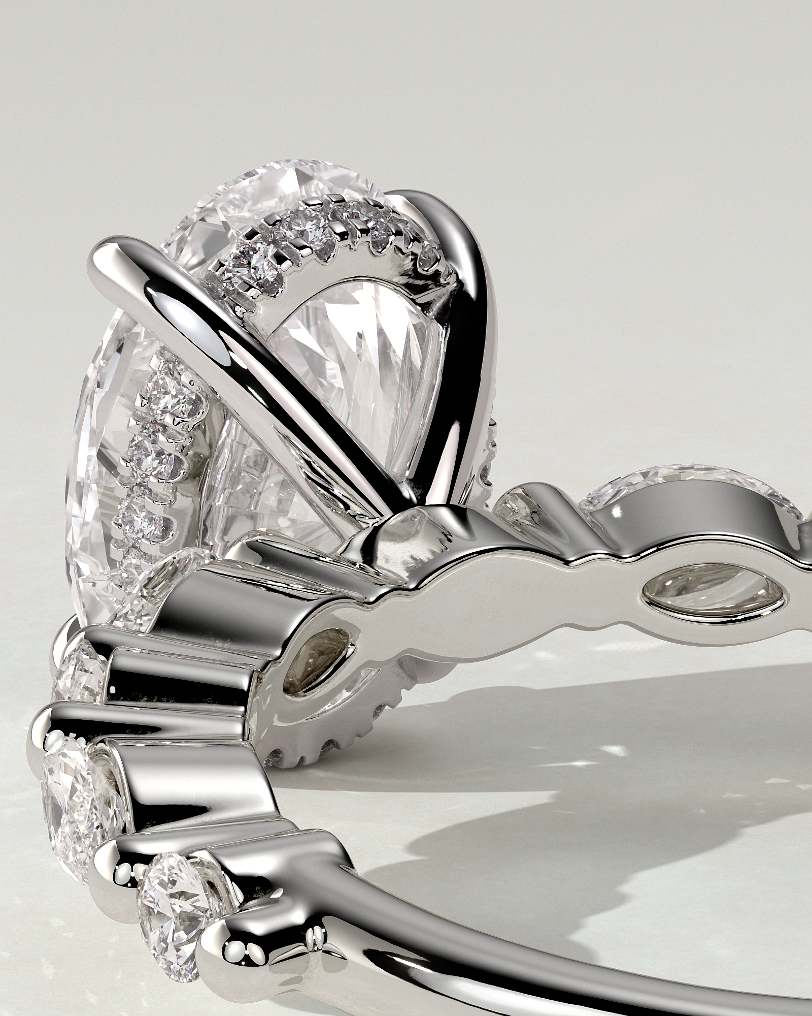 Brandi Solitaire Oval Ring