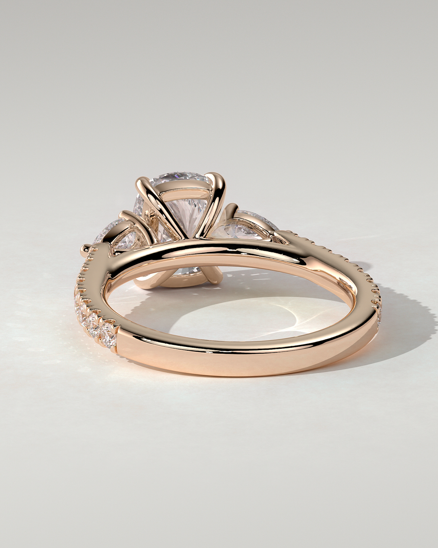 Bree Trilogy Cushion Ring