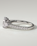 Bree Trilogy Cushion Ring