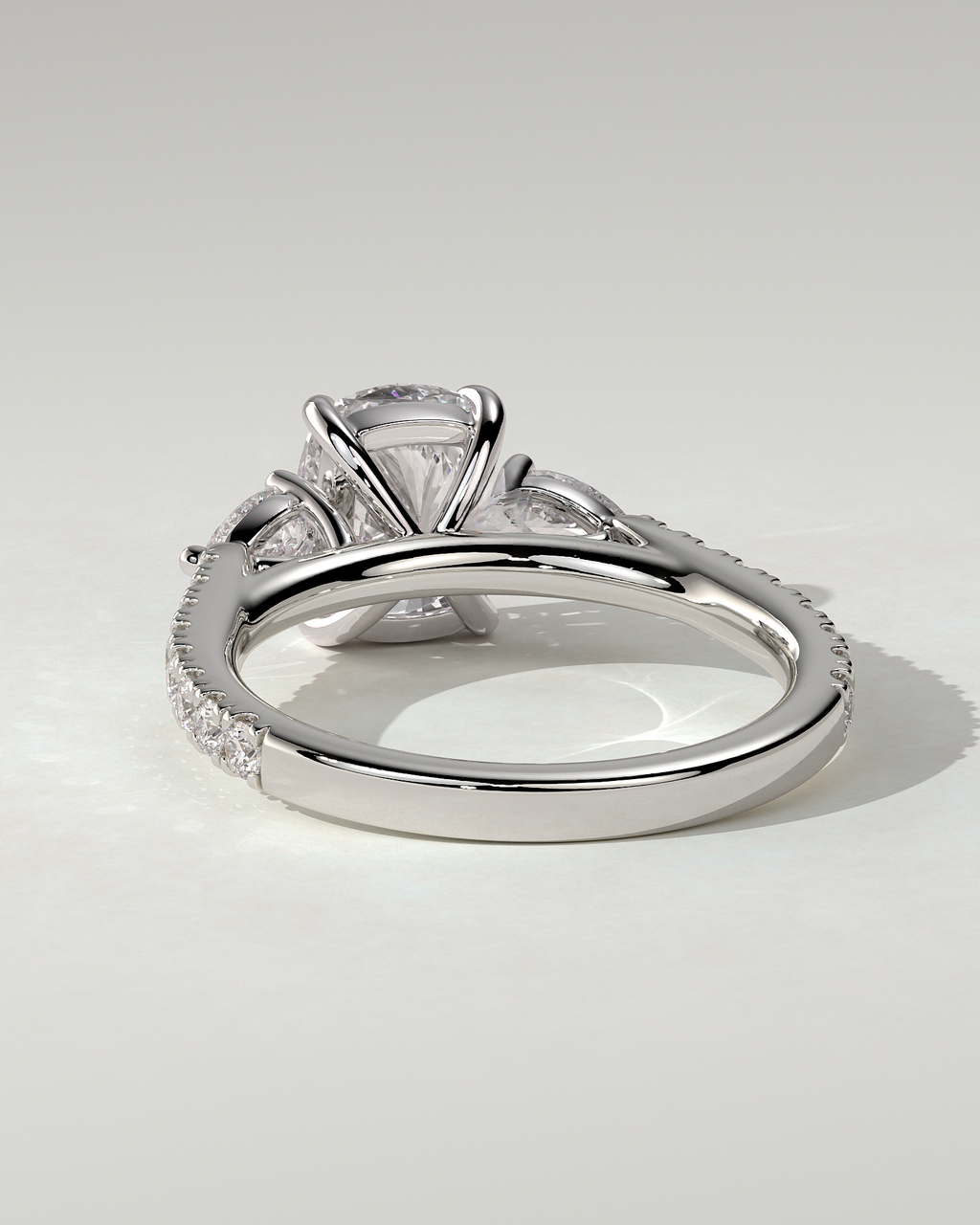 Bree Trilogy Cushion Ring