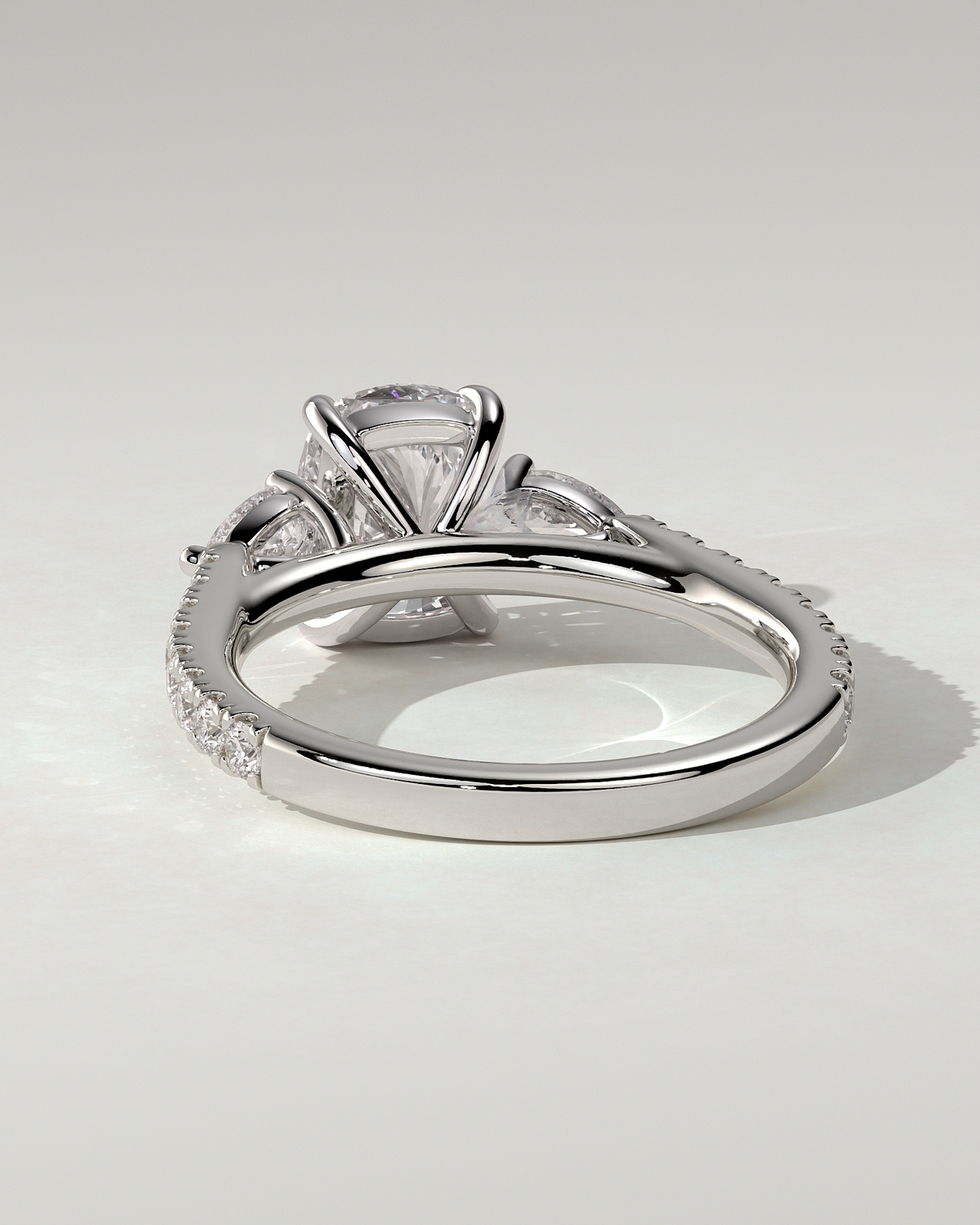 Bree Trilogy Cushion Ring