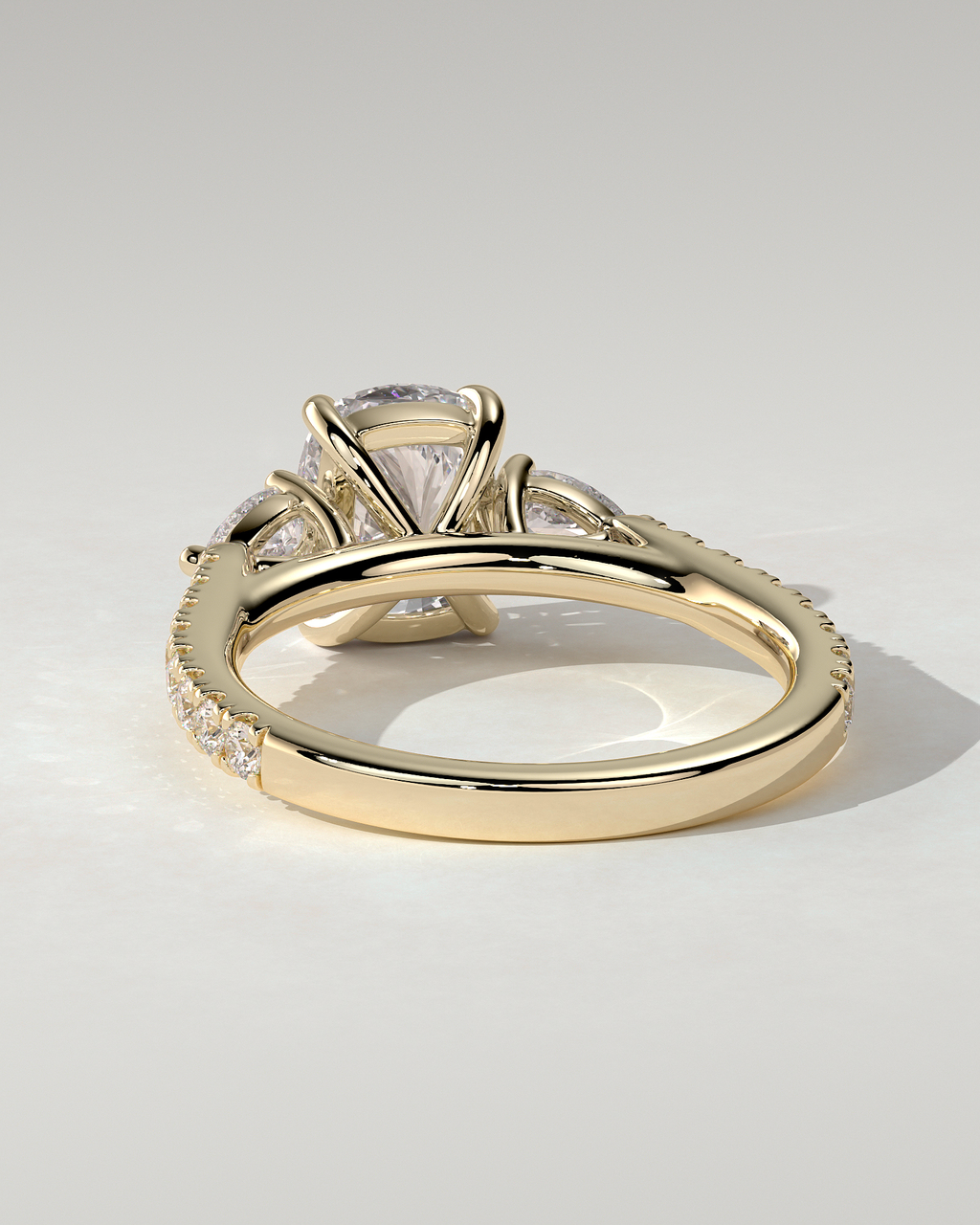 Bree Trilogy Cushion Ring