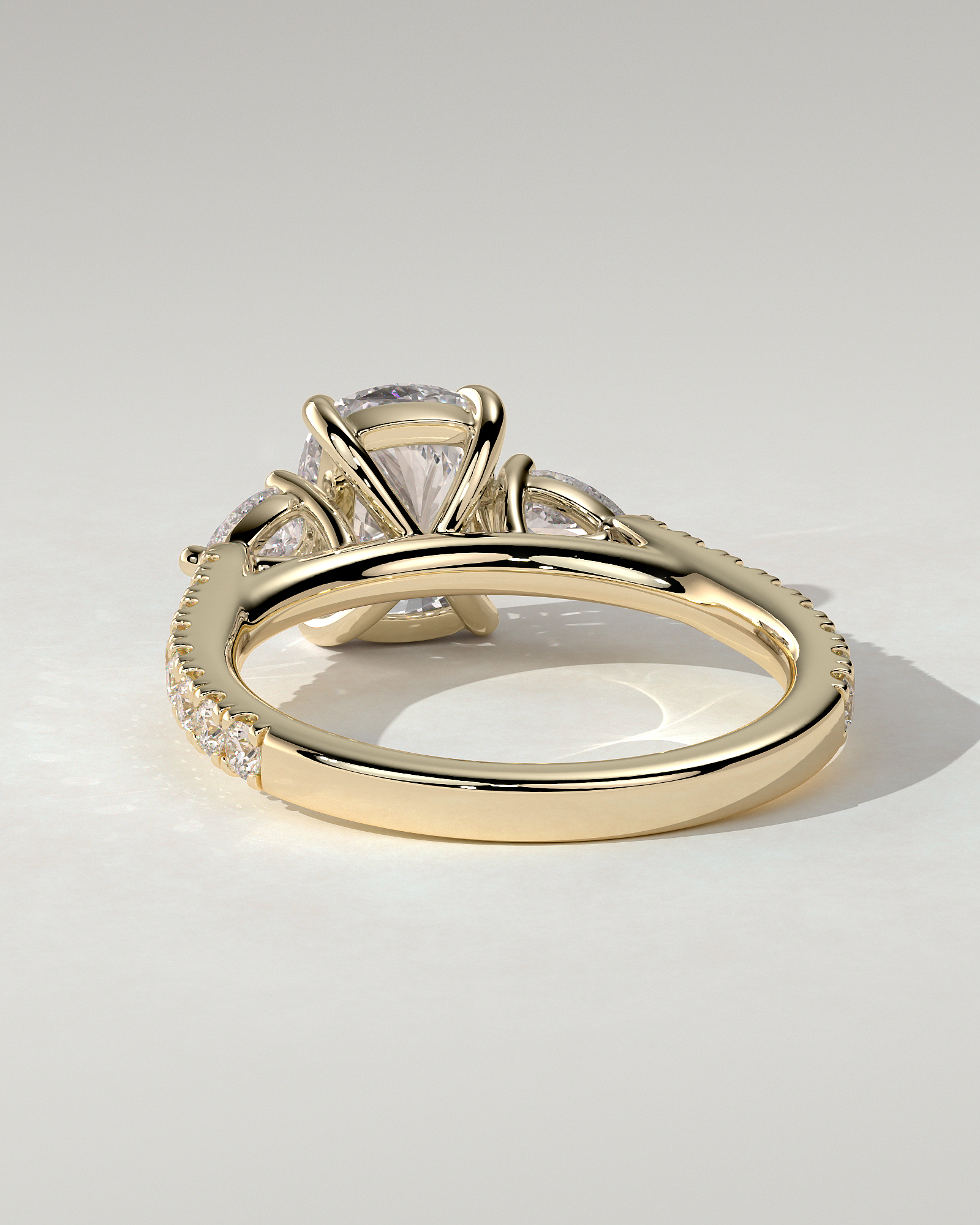 Bree Trilogy Cushion Ring