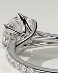 Briar Solitaire Round Ring