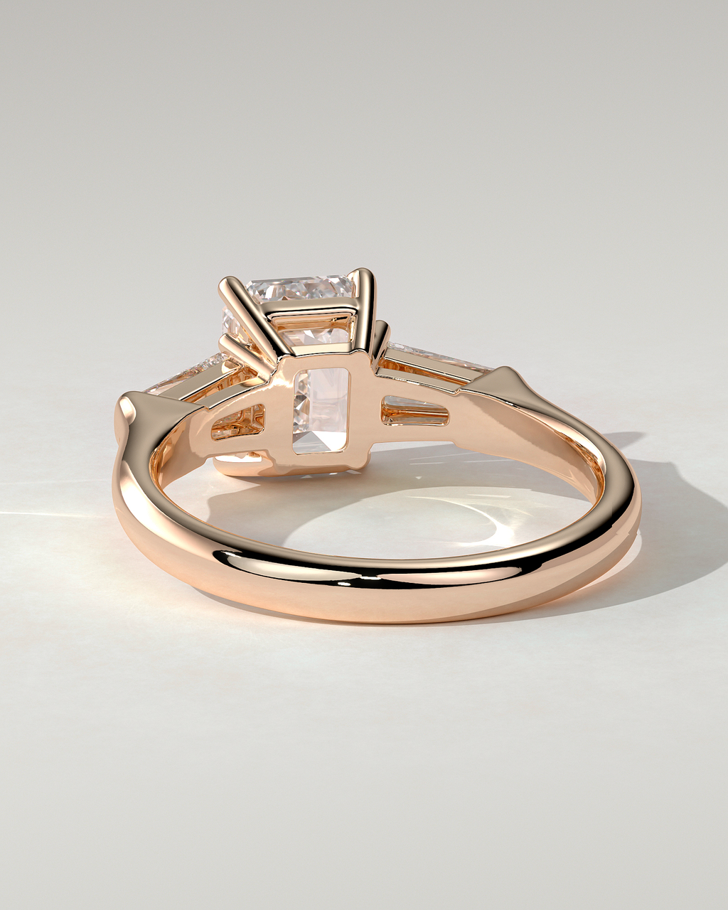 Bridget Trilogy Emerald Ring