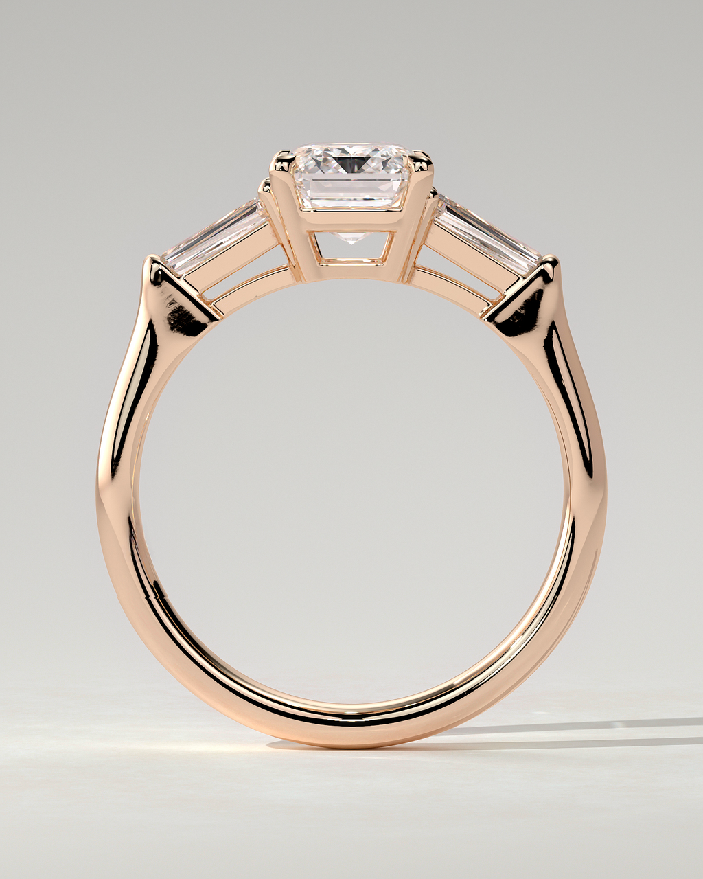 Bridget Trilogy Emerald Ring