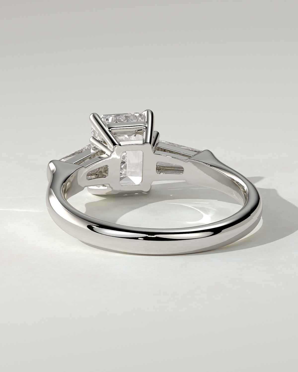 Bridget Trilogy Emerald Ring