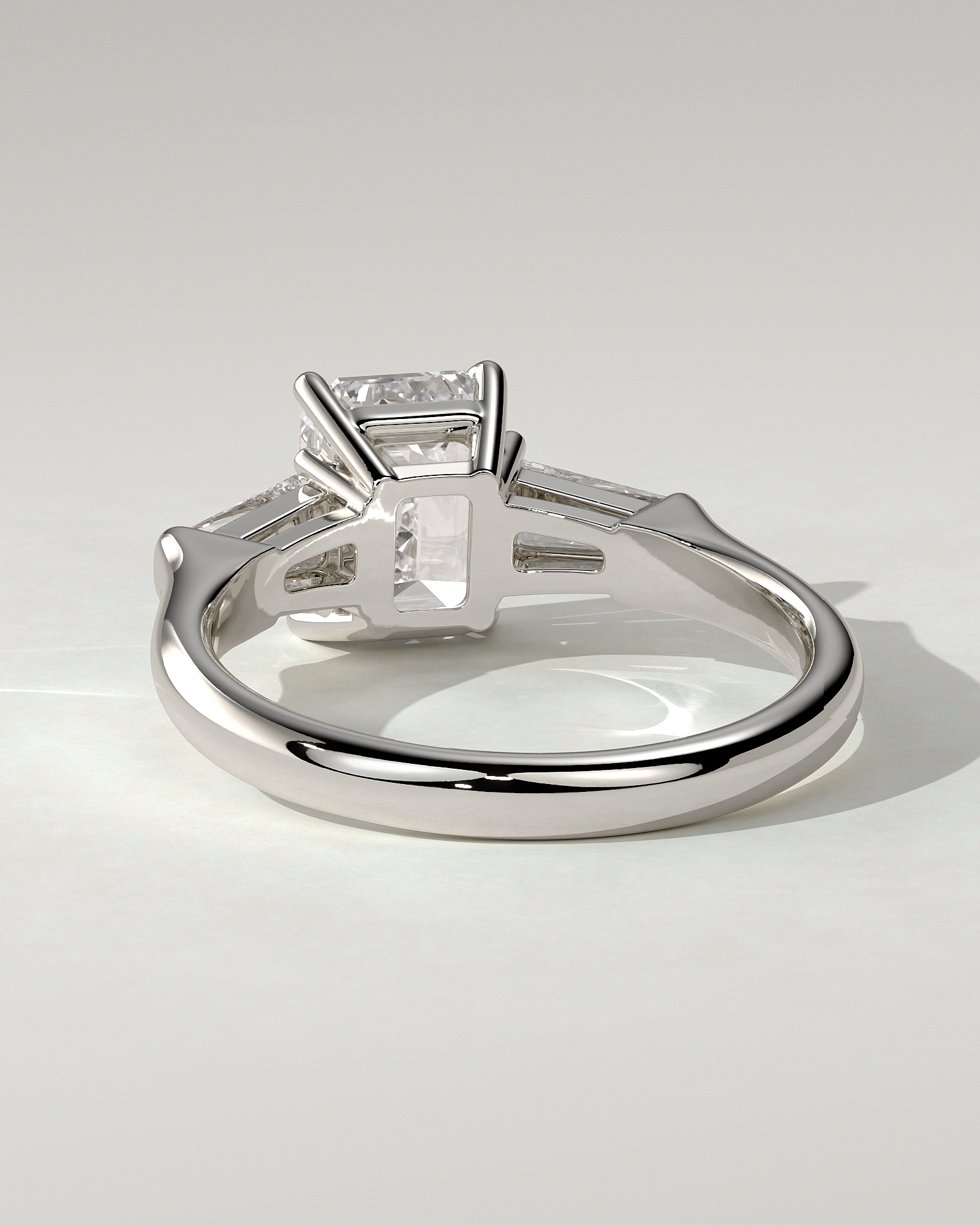 Bridget Trilogy Emerald Ring