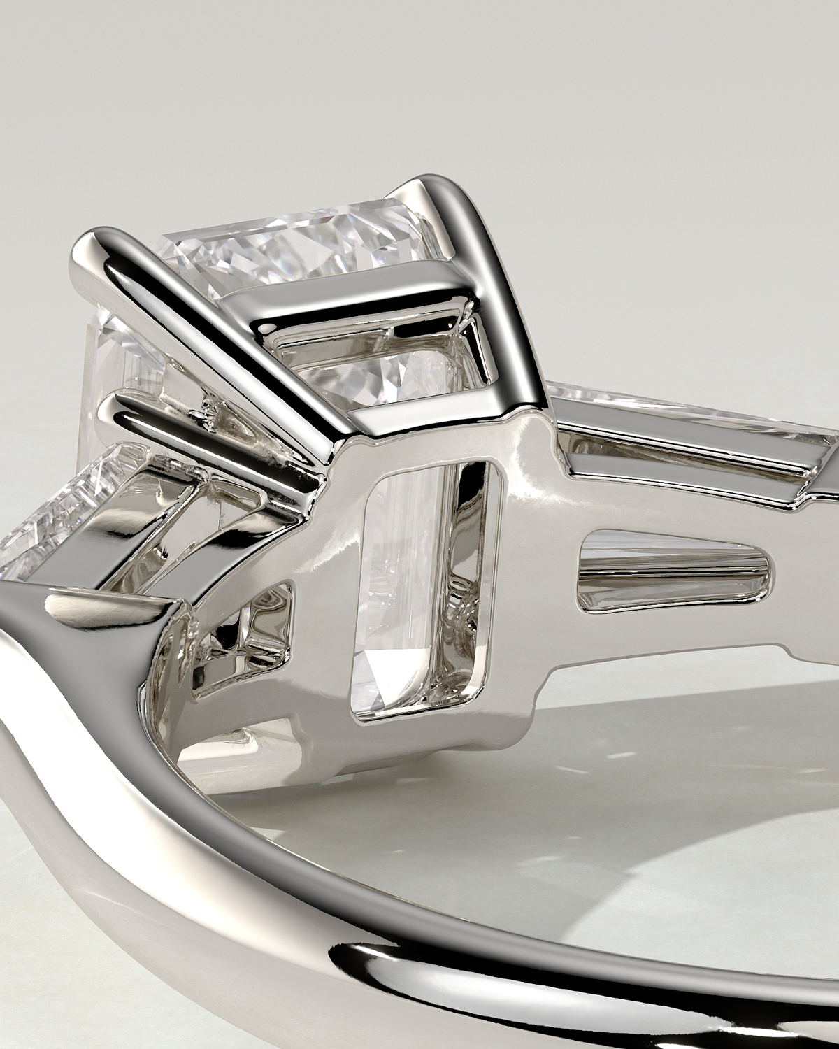 Bridget Trilogy Emerald Ring