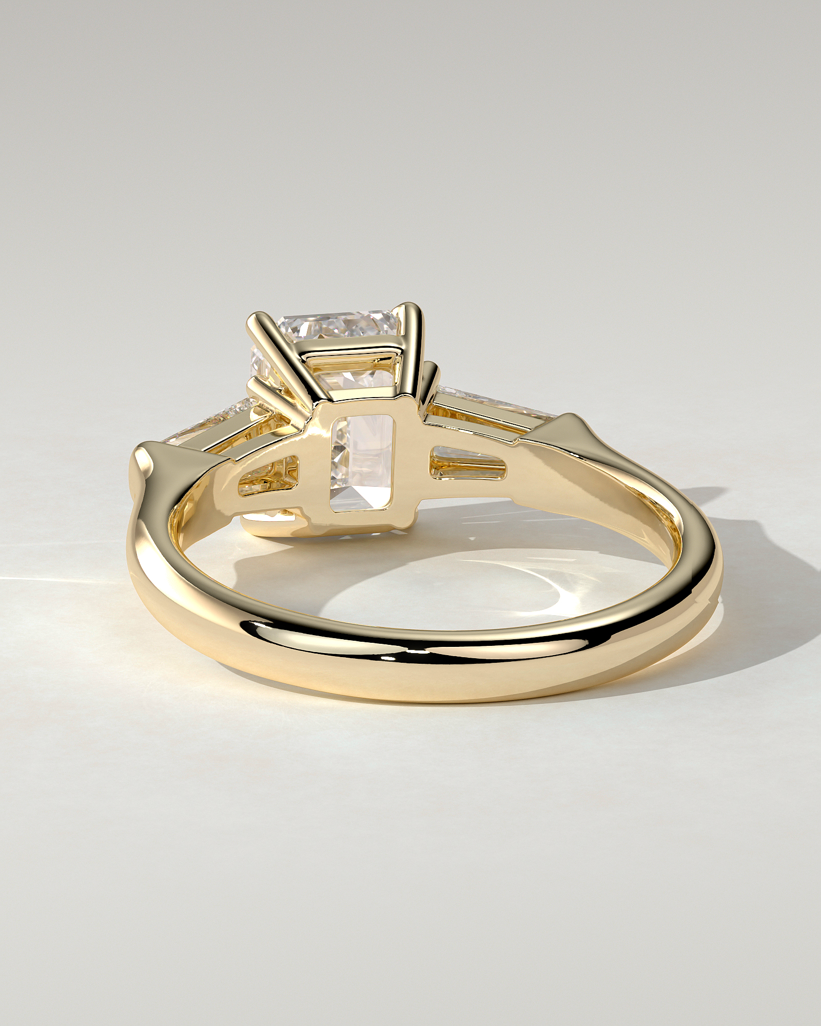 Bridget Trilogy Emerald Ring