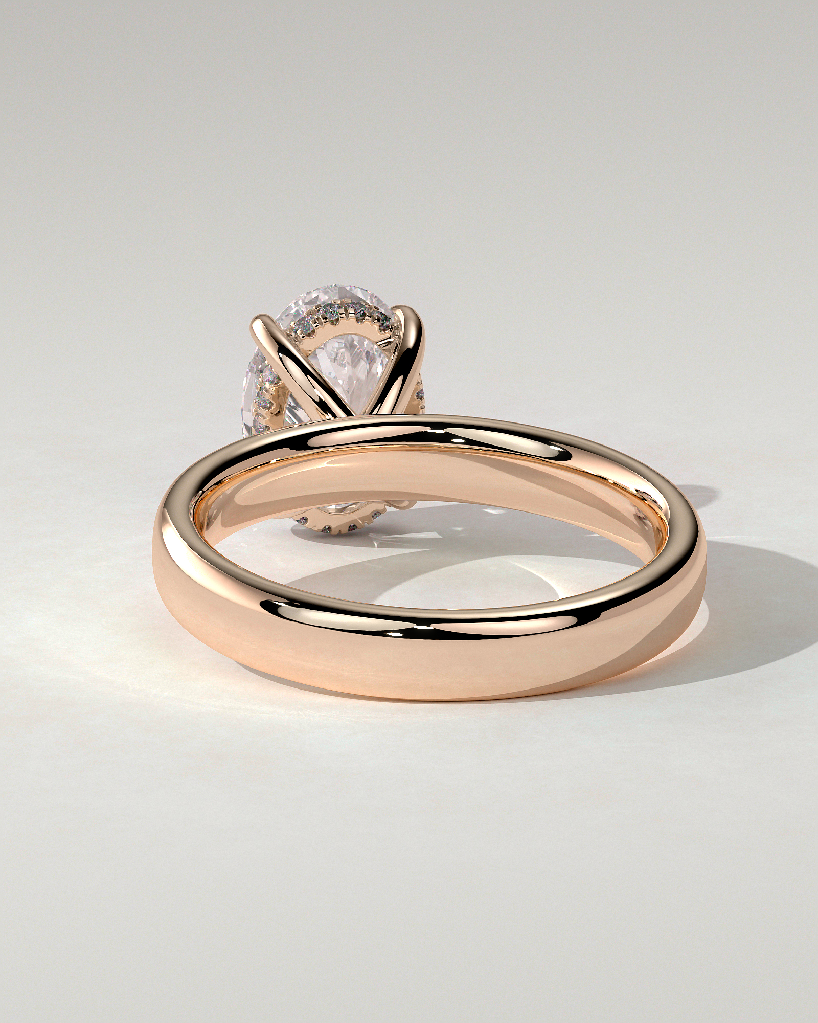 Bronte Solitaire Oval Ring
