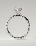 Bronte Solitaire Oval Ring