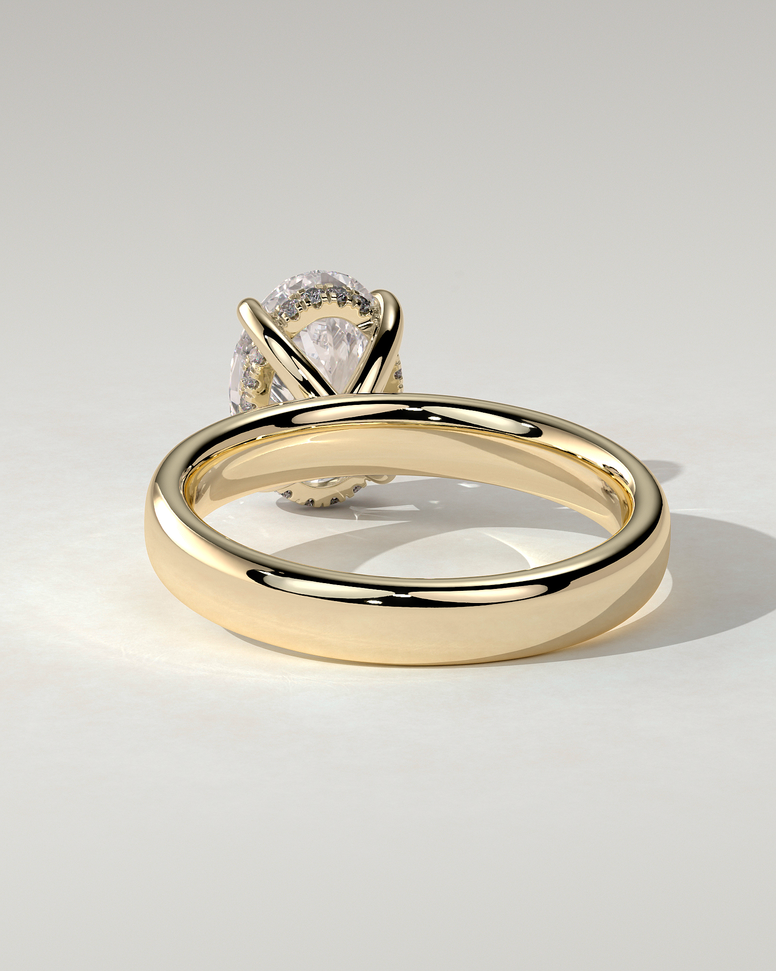 Bronte Solitaire Oval Ring