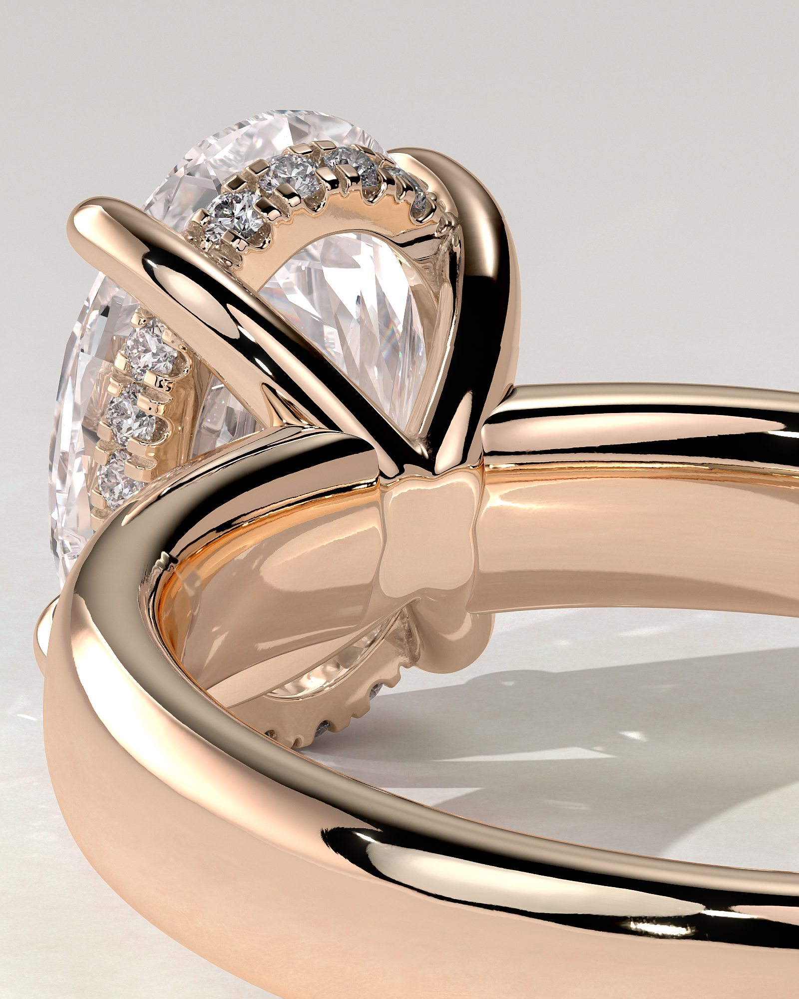 Bronte Solitaire Oval Ring