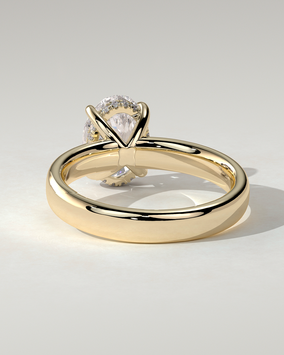 Bronte Solitaire Oval Ring