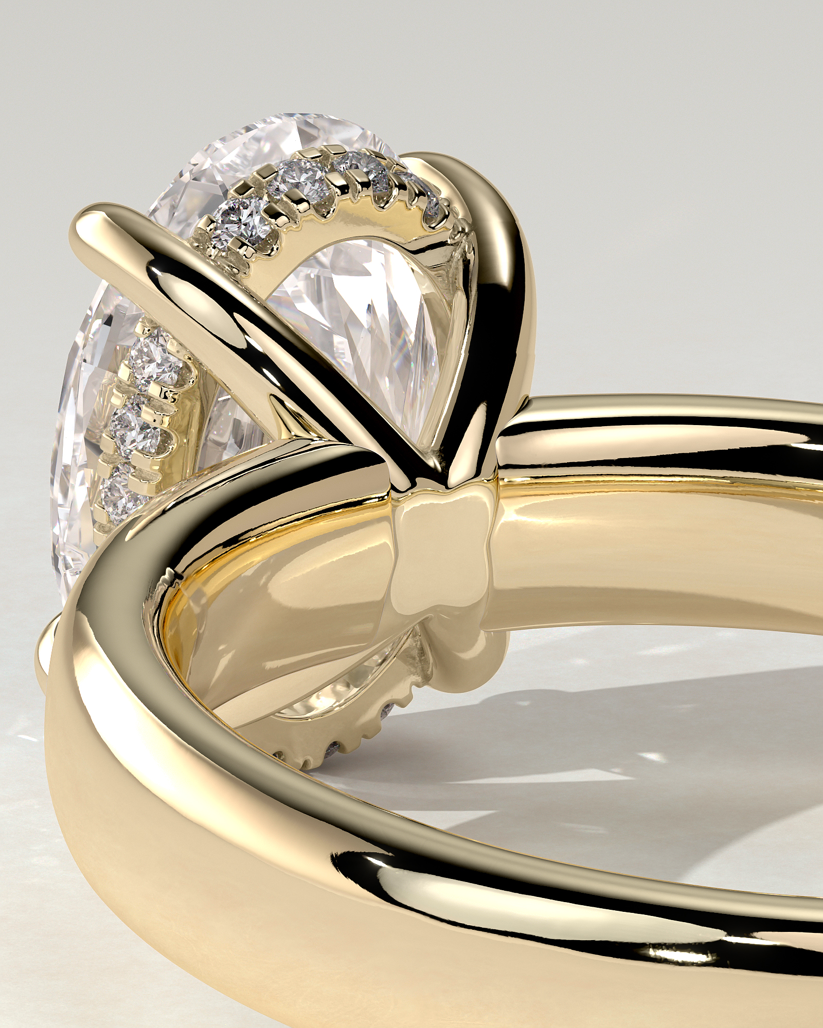 Bronte Solitaire Oval Ring