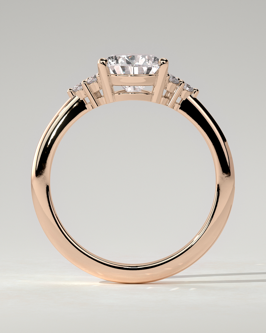 Brooke Solitaire Pear Ring