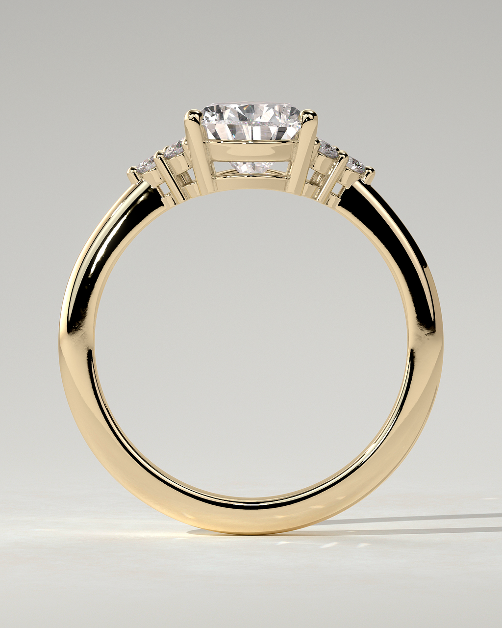 Brooke Solitaire Pear Ring